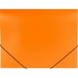 Папка на резинках Office (оранжевая) (228084)