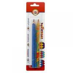 Набор карандашей с разноцветным грифелем Magic, 3 штуки
