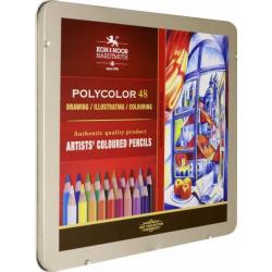 Карандаши цветные художественные Polycolor 3826, 48 цветов