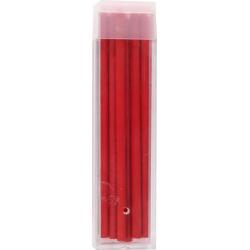 Стержни цветные для цанговых карандашей Polycolor 4240, 6 штук, пирролевый красный