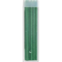 Стержни цветные для цанговых карандашей Polycolor 4240, 6 штук, сочный зеленый