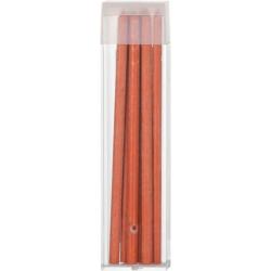 Стержни акварельные для цанговых карандашей, красновато-оранжевый, 6 штук
