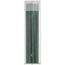 Стержни акварельные для цанговых карандашей, сочный зеленый, 6 штук