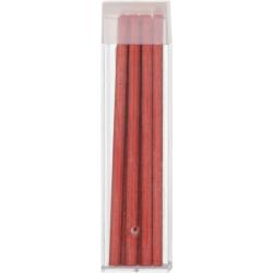 Стержни акварельные для цанговых карандашей Mondeluz, пирролевый красный, 6 штук