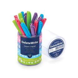 Ручка гелевая со стираемыми чернилами DeleteWrite Art. Цветочки, 0,5 мм, синяя