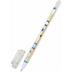Ручка гелевая, со стираемыми чернилами Желтая, 0,5 мм, цвет чернил синий, арт. BSGP002-04-case