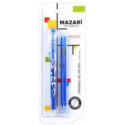 Набор гелевая ручка со стираемыми чернилами PRESTO + 2 стержня (M-5524B-70)