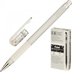 Ручка гелевая Hybrid gel Grip, белая