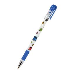Ручка шариковая MagicWrite. Яркие машинки, 0,5 мм, синяя