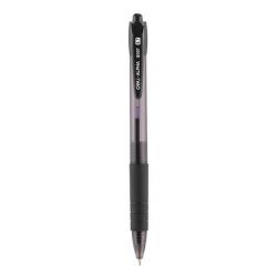 Ручка шариковая Deli. Alpha, цвет черный, прозрачный, черные чернила, 0,7 мм, арт. EQ00720