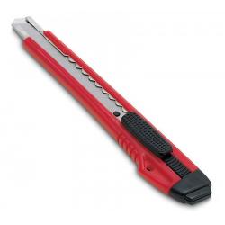 Нож канцелярский KW-trio, цвет красный, 9 мм, арт. 3563red