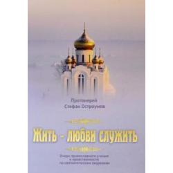 Жить - любви служить. Очерк православного учения о нравственности по святоотеческим творениям