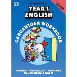 Mrs Wordsmith Year 1 English Gargantuan Workbook, Ages 5-6. Key Stage 1