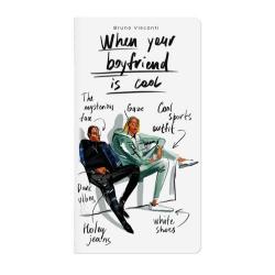 Тетрадь When your boyfriend is..., А6, 30 листов, клетка