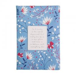 Ежедневник недатированный Romantic, А5, 160 листов, синий