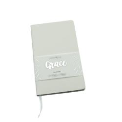 Книга для записей Grace. Серая дымка, А5-, 80 листов, клетка в точку