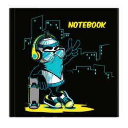 Записная книжка Notebook Баллончик, 105x105 мм, 48 листов