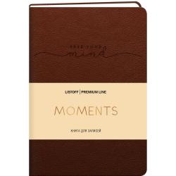 Книга для записей Moments. No2, А6+, 80 листов, линия