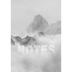 Книга для записей In the mountains, А5, 80 листов, клетка