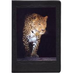 Записная книжка 3D Леопард, А5, 80 листов