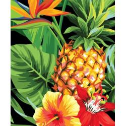 Набор для рисования по номерам Сочный ананас, 30х40 см