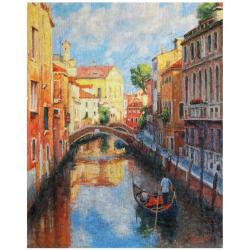 Картина по номерам Солнечная Венеция, на подрамнике, 40х50 см