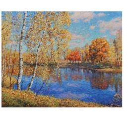 Картина по номерам Осень в Подмосковье, на подрамнике, 40х50 см