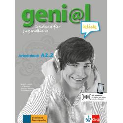 Geni@l klick A2.2. Deutsch als Fremdsprache für Jugendliche. Arbeitsbuch mit Audios und Videos