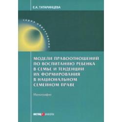 Модели правоотношений по воспитанию ребенка в семье
