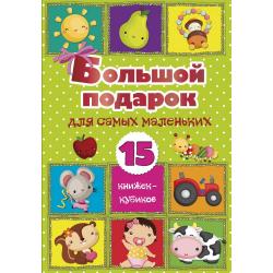 Большой подарок для самых маленьких. 15 книжек-кубиков! / Станкевич С.А.