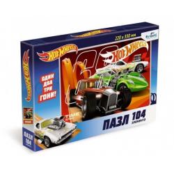 Пазл Hot Wheels. Трасса, 104 элементов