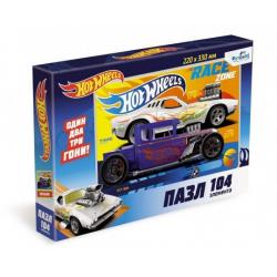 Пазл Hot Wheels. Территория скорости, 104 элемента