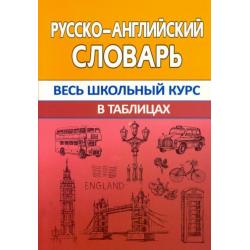 Русско-английский словарь. Весь школьный курс